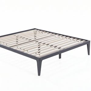 Samuel Bed Frame Dark Grey � Queen