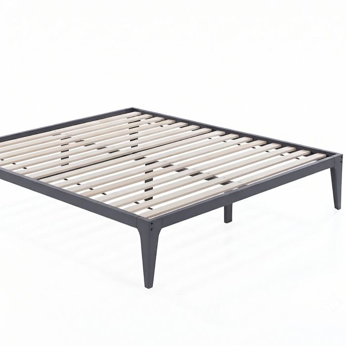 Samuel Bed Frame Dark Grey � Queen