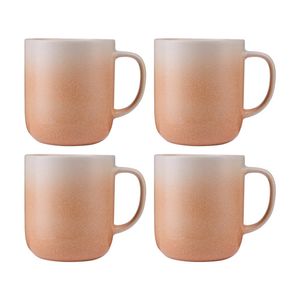 4PK Maxwell & Williams The Mug Club Ombre Mug 400ml - Orange