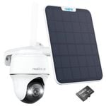 Reolink Go Series G440 With Solar Panel 2 - 4K Outdoor Battery Camera 4G LTE Network Pan And Tilt