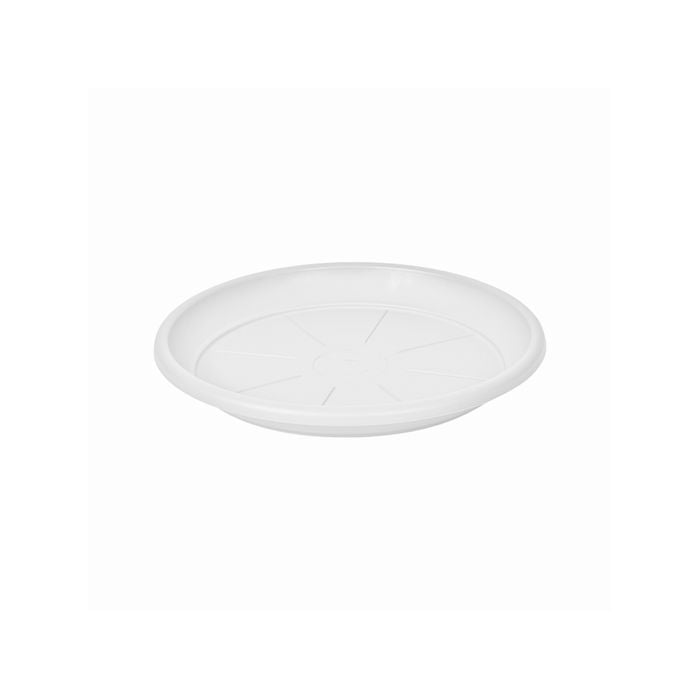 Respect 26cm White Cylinda Saucer - 260mm