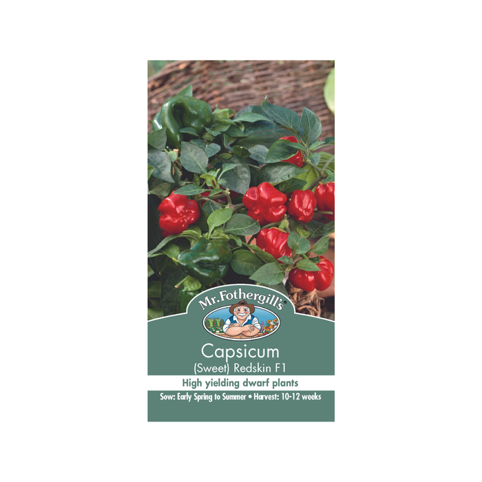 Mr Fothergill's Capsicum Redskin Seeds
