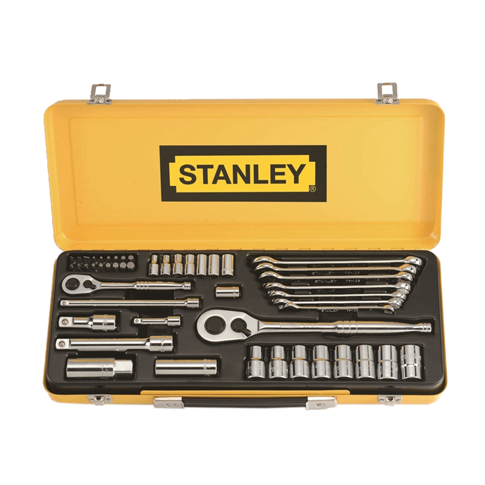 Stanley Socket and Spanner Set - 49 Piece