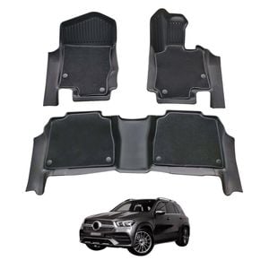 AUSGO Double-Layer Car Floor Mats for Mercedes-Benz GLE Class V167 2019-Onwards All-Weather Floor Liners