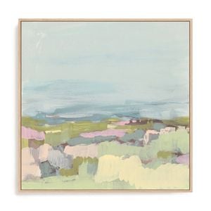 Artey | Sweet Scape I - Framed Canvas - Natural Frame - 120 x 120cm
