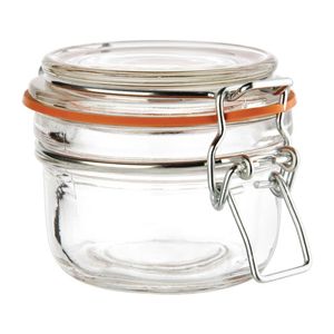 Vogue Preserve Jars Glass 125ml 6 Pack Food Storage Canning