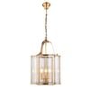 Vencha Brentwood 3 Light Traditional Pendant - Gold