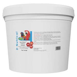 Vetafarm D Nutrical Super Calcium + Vitamins & Minerals Bird Supplement 5kg