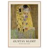Galrie Gustav Klimt's The Kiss Art Print Iconic Symbolist Masterpiece for Your Home, Wood Frame, A2 42 x 60cm (16 x 24inch)