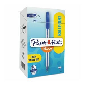 Papermate Inkjoy Medium Point Pen 1.0mm 60pk (Blue)