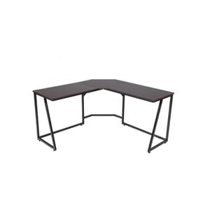 Yes4homes Corner Computer Desk, Sturdy Home Office Gaming Desk For Laptop, Writing Table, Multipurpose Workstation