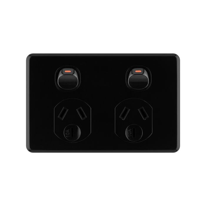 DETA X6 Black Double Power Point