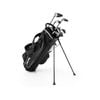 Costway Complete Men Golf Club Set Starter w/Stand Bag 10 Pieces Alloy/Graphite Drive, Right Hand, Black