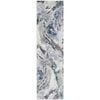 The Rug Connection Ore 222 Blue 500x80cm - Extra Large Runner Pet Friendly Indoor Rug