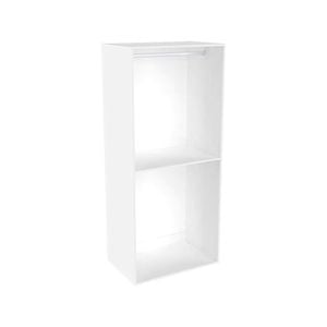 Lugna 2048 x 900 x 580mm White Double Hanging Robe Insert