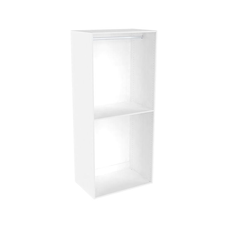 Lugna 2048 x 900 x 580mm White Double Hanging Robe Insert
