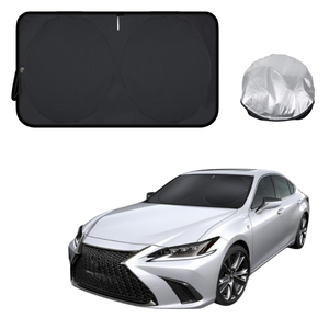 Front Windscreen Sun Shade for Lexus ES 2019 - Current 70R - Standard 150 x 85 cm - Black