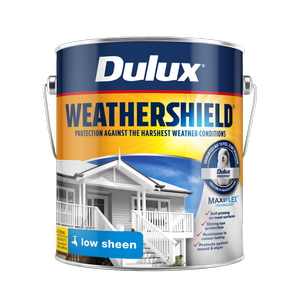 Dulux 4L Bold Yellow Gloss Weathershield Exterior Paint - 4L