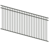 ProtectorAl 1201 - 2400 x 1200mm Woodland Grey Raked Up to 15º DTR All Up Pool Fence Panel