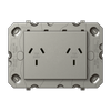 HPM ARTEOR Double Powerpoint With Autoswitch - No Coverplate