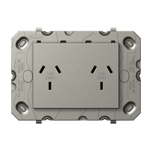 HPM ARTEOR Double Powerpoint With Autoswitch - No Coverplate