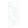 ProtectorAl 300-1200 x 1201-2400mm Pearl White Slate Unframed Solid Aluminium Decorative Panel