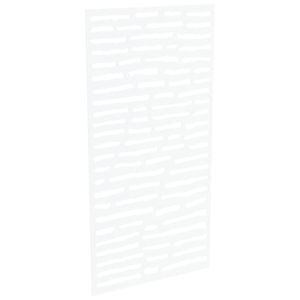 ProtectorAl 300-1200 x 1201-2400mm Pearl White Slate Unframed Solid Aluminium Decorative Panel
