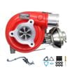 Gen1 High Flow Turbo Charger With Genuine Oil Feed Pipe For Nissan Patrol Gu Zd30 3.0l Fits Late Di 01 / 2002 - 12 / 2006