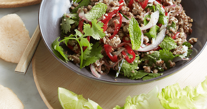 Minced Beef Larb Recipe | Matador BBQs