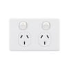 DETA X6 White Matte Double Power Point