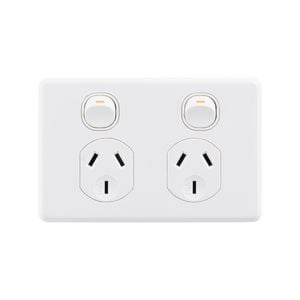 DETA X6 White Matte Double Power Point