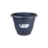 Northcote Pottery 400mm Graphite Round Villa Plastic Pot