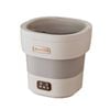 Catzon Portable Washing Machine 12L Foldable Large Capacity Mini Washer-Grey