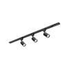 Brilliant Black Naj 3 Light Track And Spotlight Kit