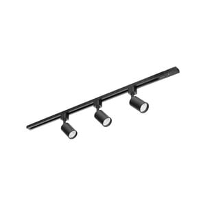 Brilliant Black Naj 3 Light Track And Spotlight Kit