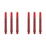 2x 3pc Target Pro Grip Ink Shaft Multipack Medium - White