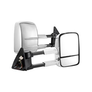 San Hima Pair Extendable Towing Mirrors Gen1 Fit Toyota Landcruiser 100 Series 1998-2007