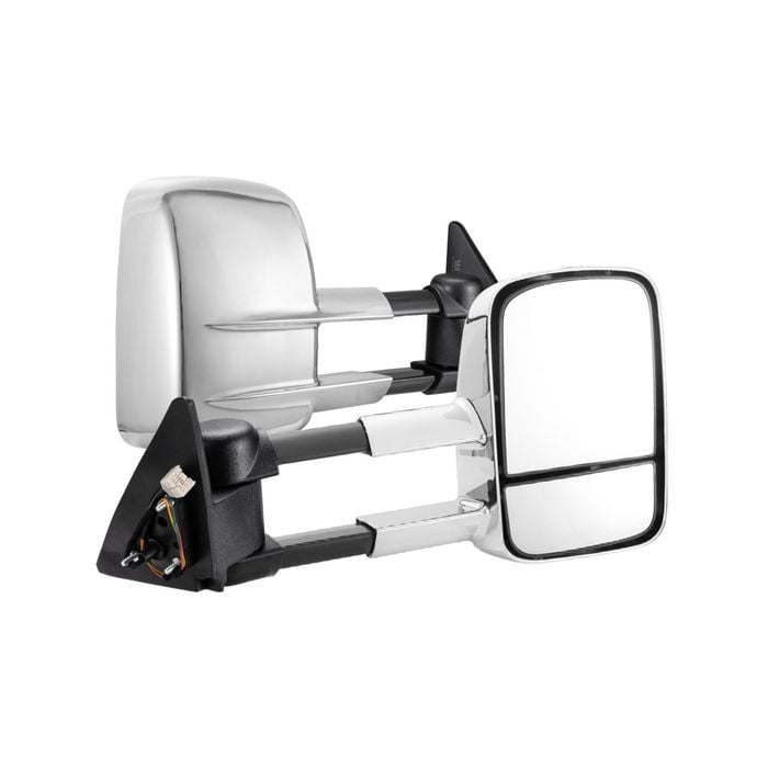 SAN HIMA Pair Extendable Towing Mirrors Fit Toyota Landcruiser 100 Series 1998-2007