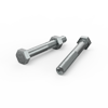 ZENITH M10 x 75mm Zinc Plated Hex Head Bolts and Nuts - Each