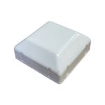 Australian Handyman Supplies 50 x 50mm Surfmist Steel Fence Post Cap