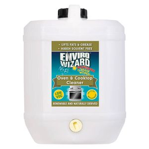 Enviro Wizard Organic Oven/Cooktop/BBQ Grease & Grime Cleaner Spray Refill 10L