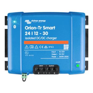 Victron 24V to 12V Orion-Tr Smart 24/12-30A Isolated DC-DC Charger