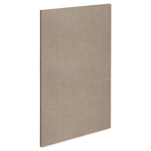 Kaboodle 400mm Raw Board Wastebin Panel - 2 Pack