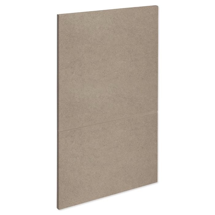 Kaboodle 400mm Raw Board Wastebin Panel - 2 Pack