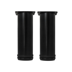 Kaboodle Cylinder Cabinet Legs - Matt Black