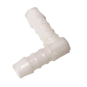 GD Watermark 8mm Clear Vinyl Tube Fitting Elbow Connector - 5 Pack