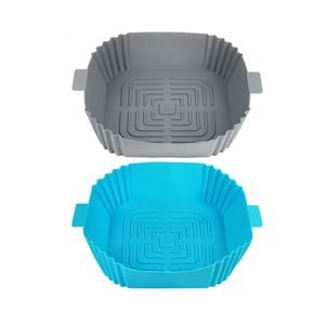 2Pcs Silicone Air Fryer Liners - Food Safe Oven Accessories