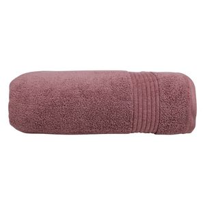Bas Phillips Valencia Zero Twist Cotton Bath Sheet 80 X 160cm Dusty Rose