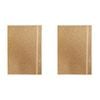 2x Lvd 21cm Notebook A5 Journal Writing Stationery 80 Pages Glitter Champagne