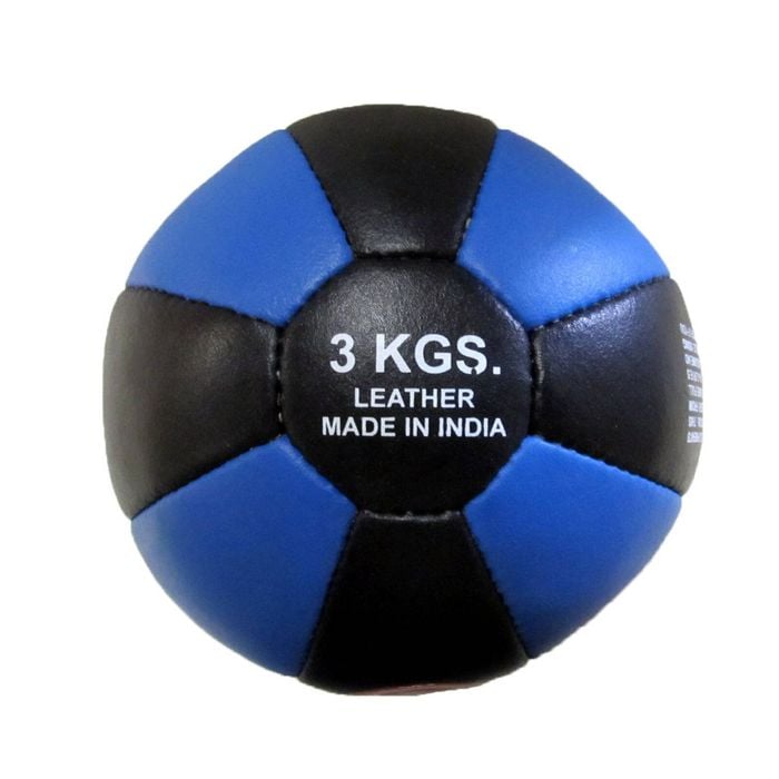 Morgan Leather Medicine Ball (3-5-7-9-10kg)[3kg]
